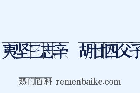 夷坚三志辛·胡廿四父子是什么意思的图片